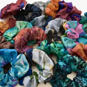 Silk-scrunchies-in-assorted-colours