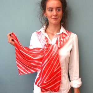 Zebra-patterned-silk-scarf